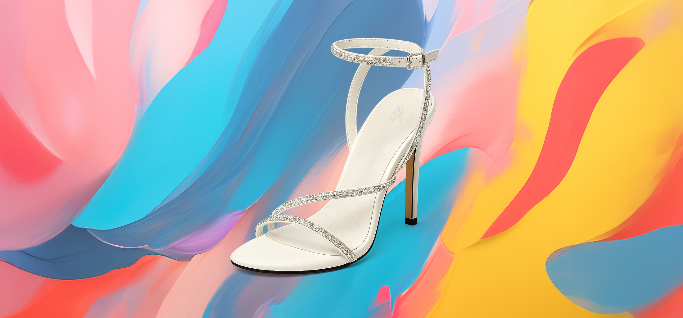 The25x – Crystal Strappy Stilettos - Image 3