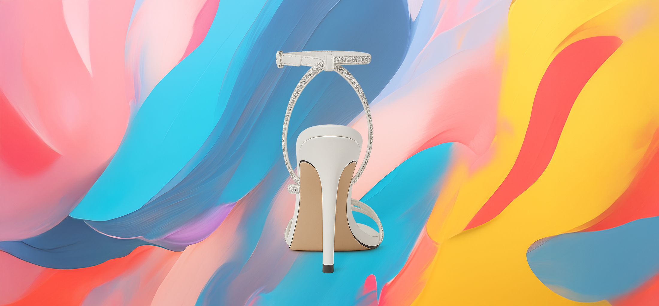 The25x – Crystal Strappy Stilettos - Image 4