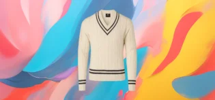 Produit# 2-1 The 25x V-Neck Knit Sweater