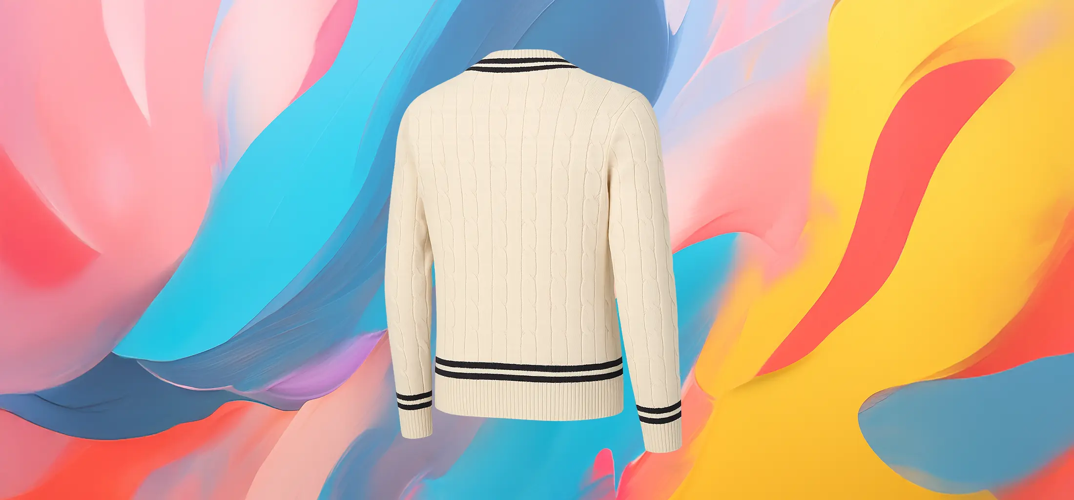 The 25x V-Neck Knit Sweater - Image 4