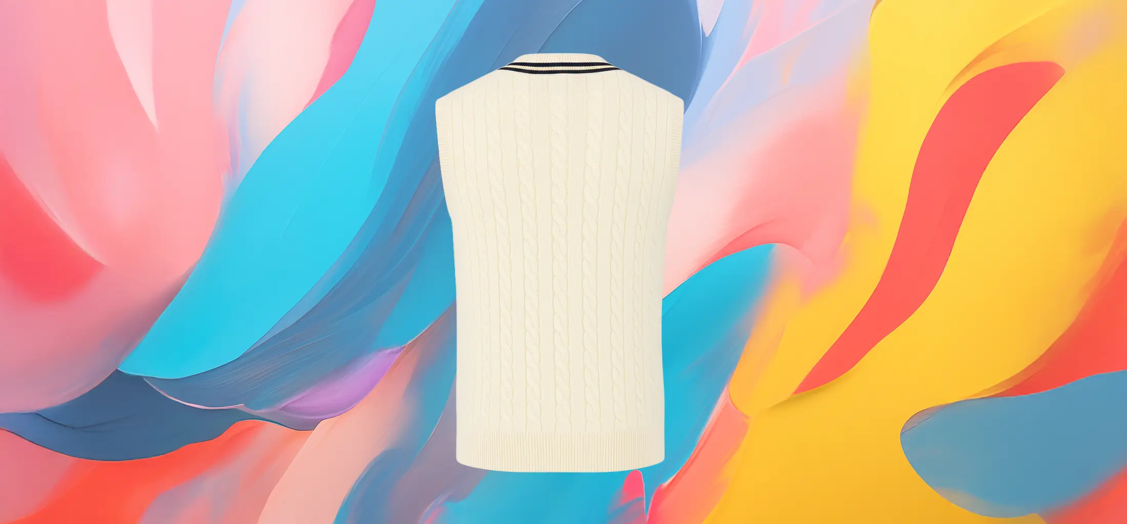 The 25x V-Line Knit Vest - Image 4
