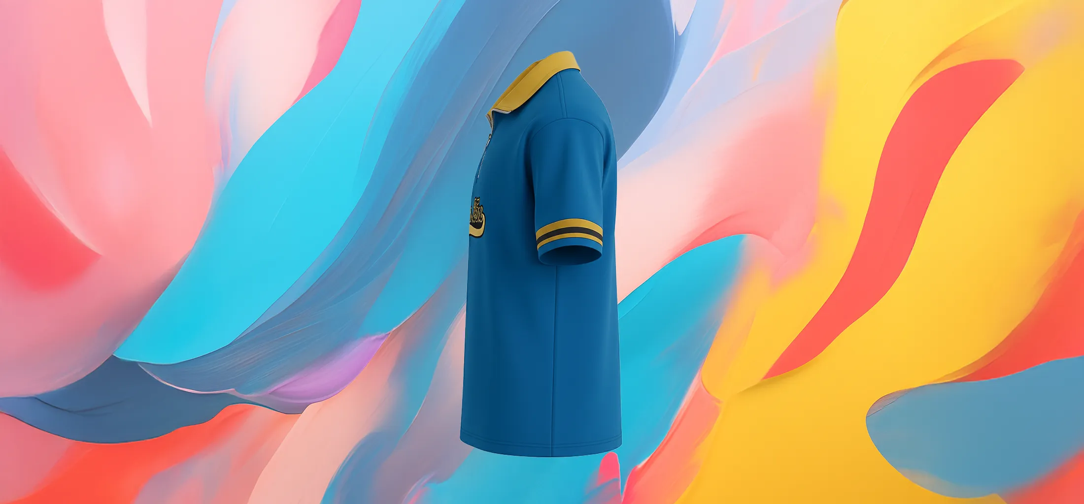 The 25 X Retro Zip Polo - Image 4