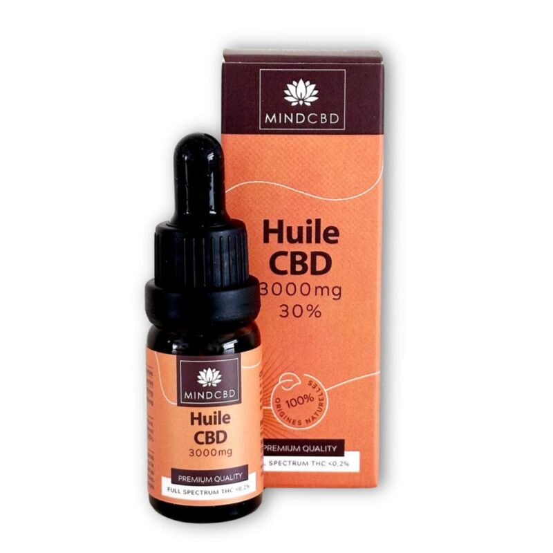 Huile CBD Premium Full Spectrum 3000mg / 30% (10ml)