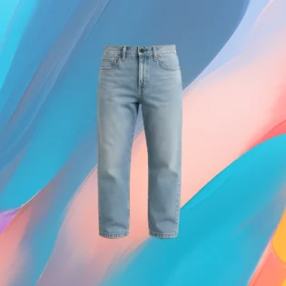 produit-sk-the25x (10) The25x “Rivertown Shadow” Unisex Light Blue Denim Jeans