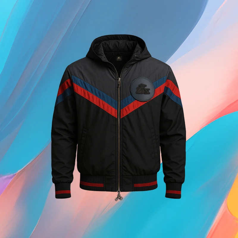 The25x “Retro Chevron” Men’s Windbreaker