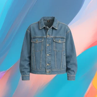 produit-sk-the25x (35) The25x “Rivertown Shadow” Unisex Denim Jacket