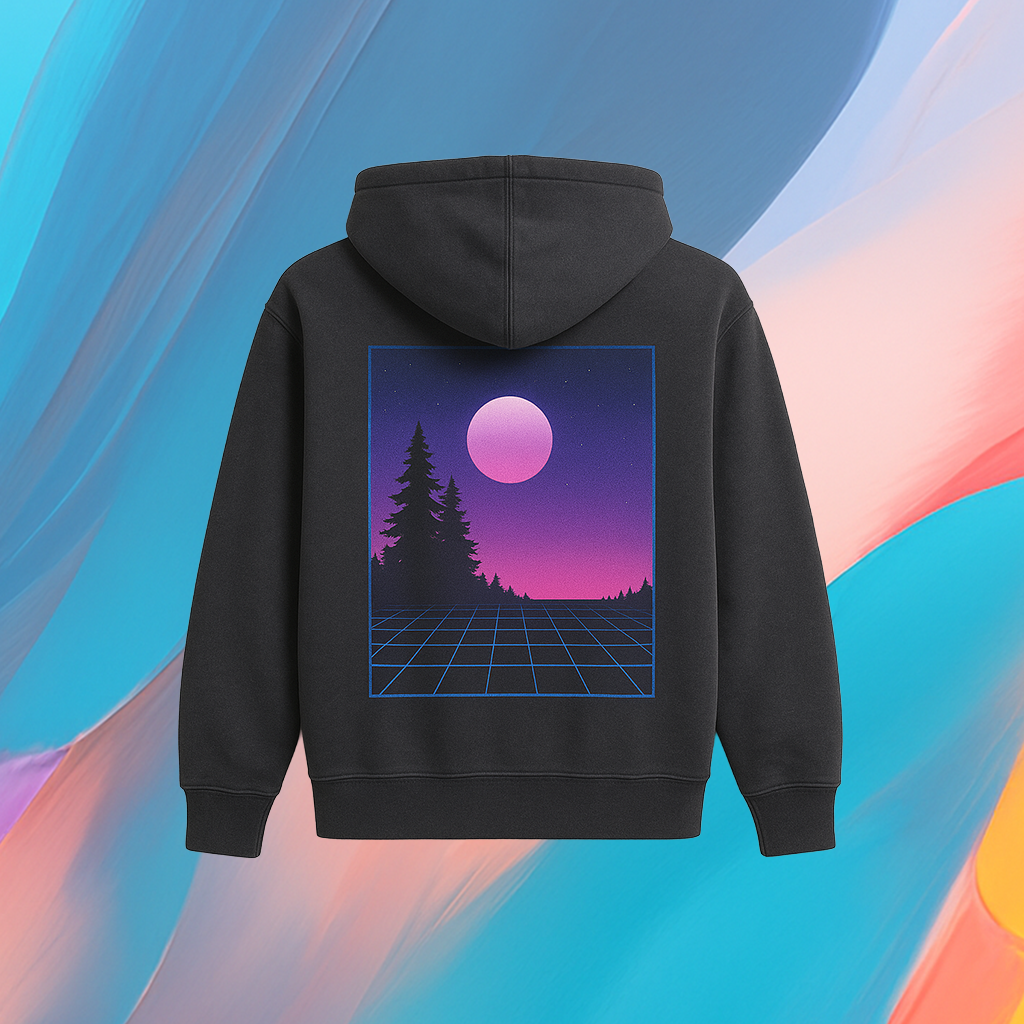 The25x “Neon Horizon” Unisex Hoodie - Image 4
