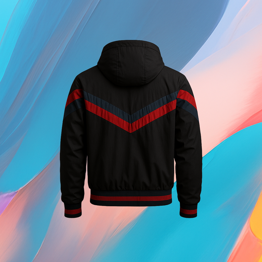 The25x “Retro Chevron” Men’s Windbreaker - Image 2