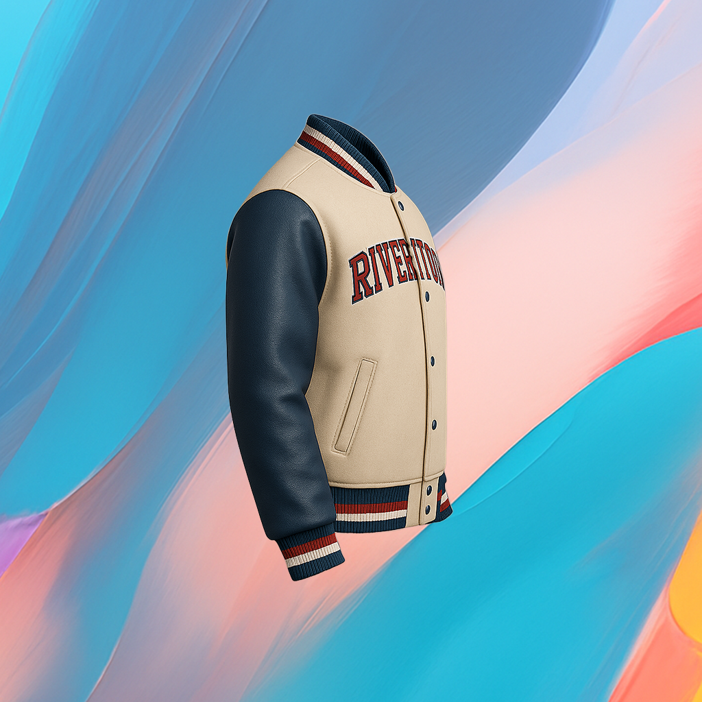 The25x “Rivertown Tigers” Men’s Varsity Jacket - Image 3