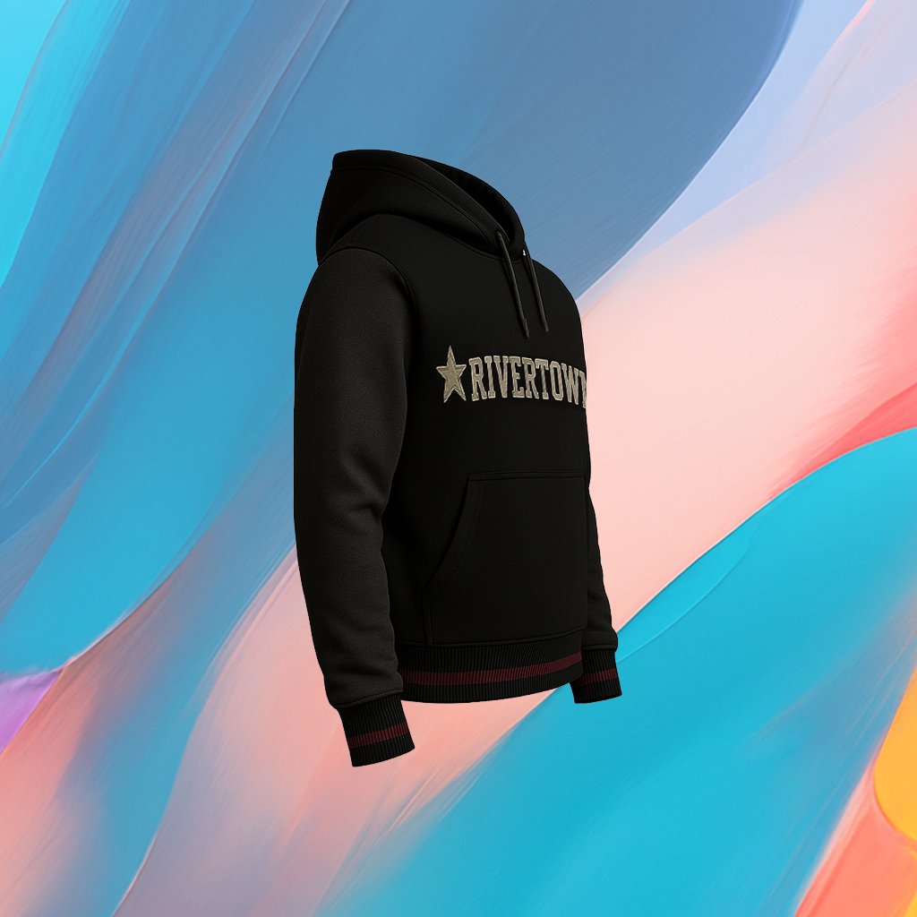 The25x “Rivertown Shadow Star” Unisex Hoodie - Image 4