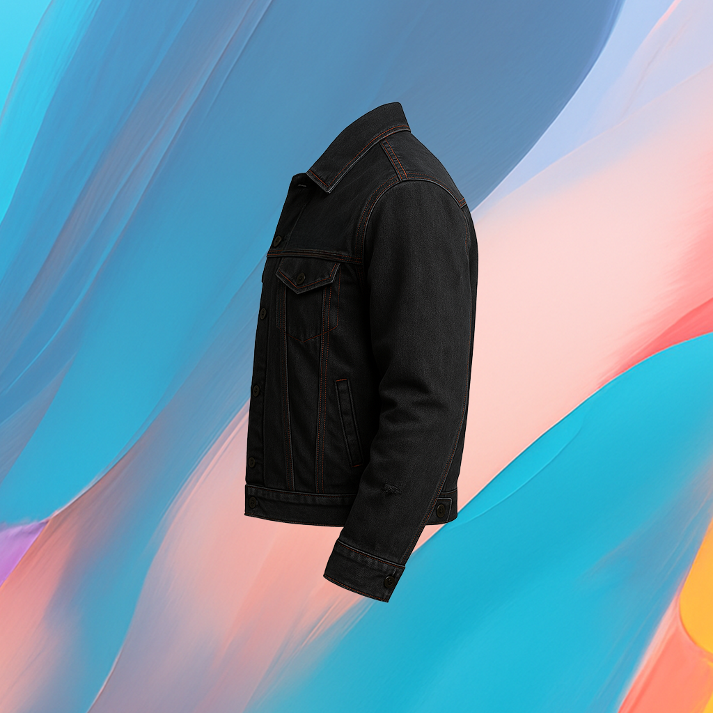 The25x “Shadow Gate” Men’s Denim Jacket - Image 2