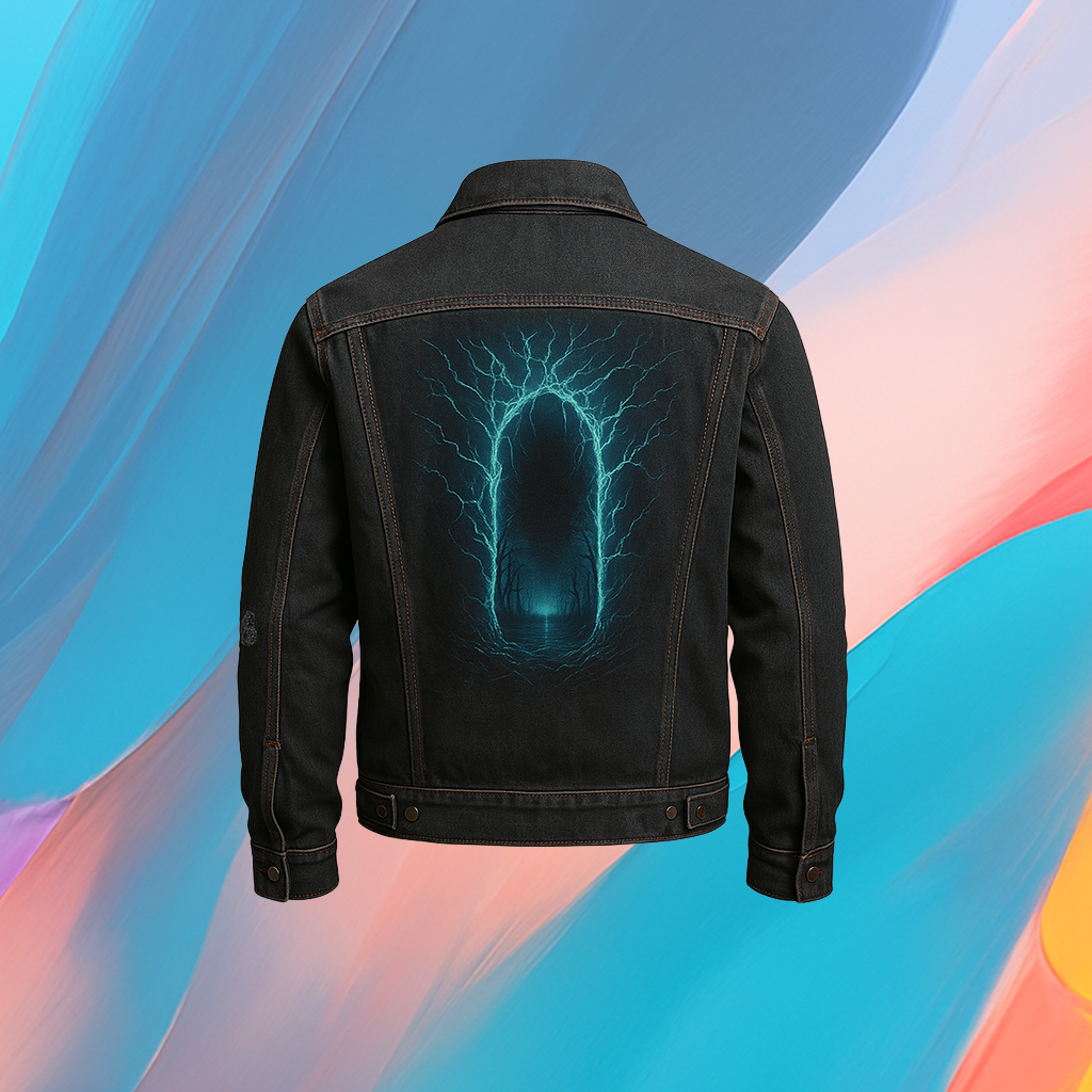 The25x “Shadow Gate” Men’s Denim Jacket - Image 4
