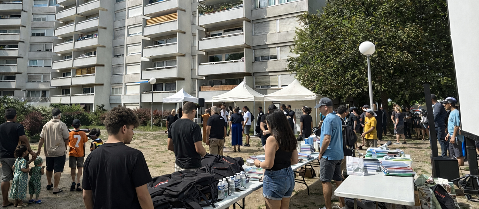 Une rentrée sous le signe de la solidarité à Noisy-le-Grand