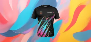 Produit8-3 SkoleToon's Neon Graphic Tee Ragna