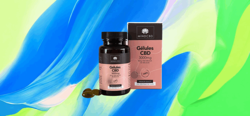 60 Gélules CBD Full Spectrum 3000mg