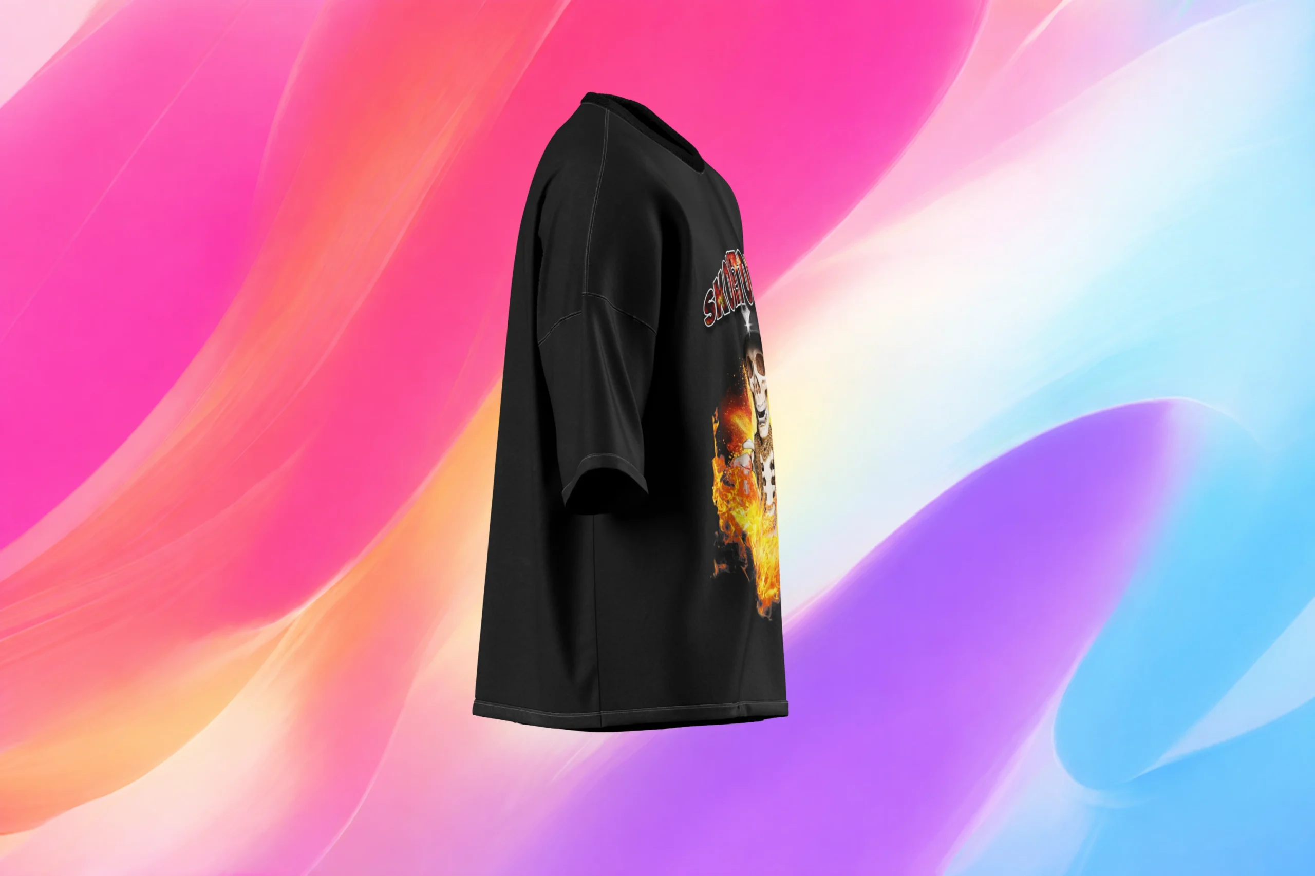 SkoleToon’s Shirt Street On Fire - Image 3