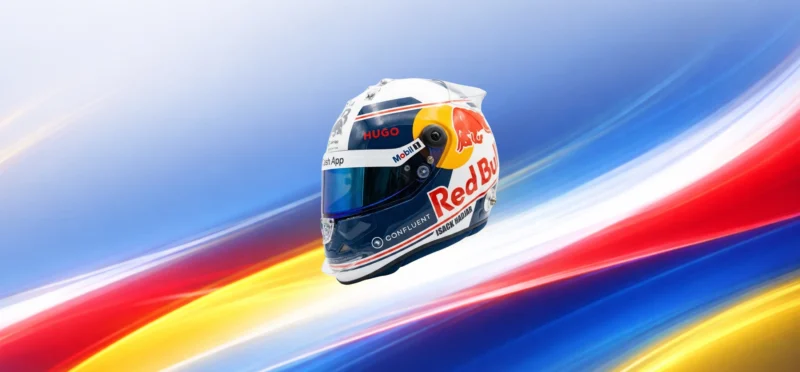 Mini Helmet 1:4 Signed – Mexican GP 2025 (pre-order)
