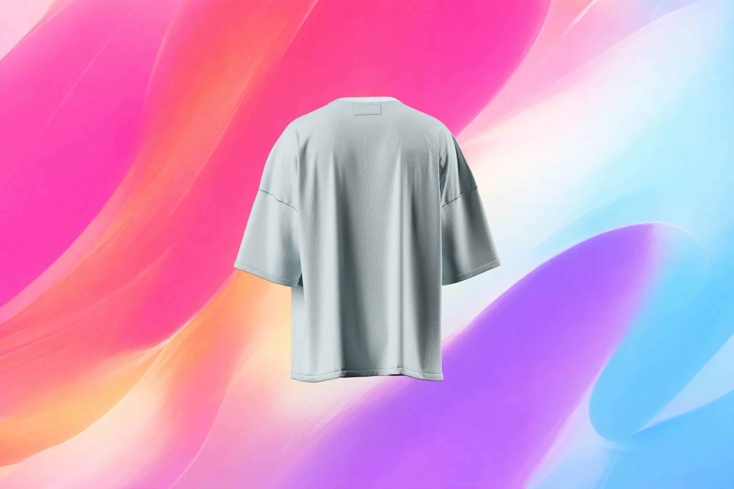 SkoleToon’s Shirt Blue Static - Image 4