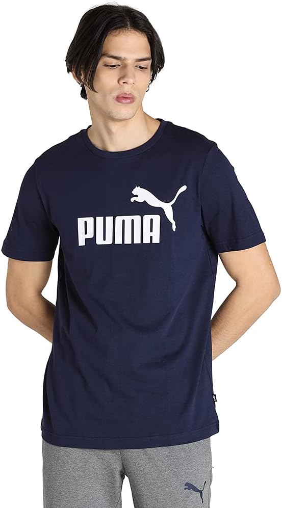 Puma Ess Logo Tee T-Shirt Homme (Lot de 1) - Image 2