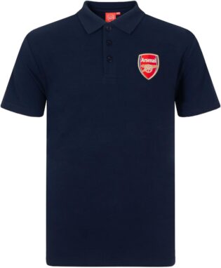 51IsfGDtAVL._AC_SL1500_.jpg Arsenal FC Officiel - Polo thème Football - avec Blason - garçon - Rouge