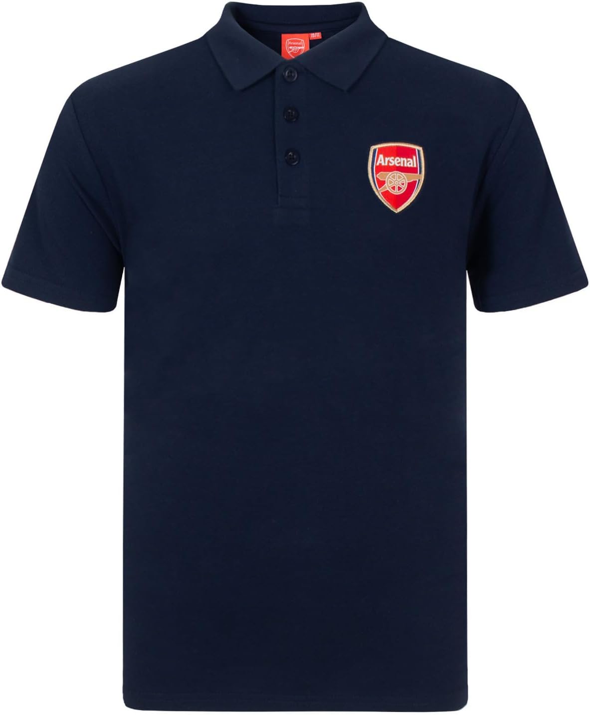 Arsenal FC Officiel - Polo thème Football - avec Blason - garçon - Rouge