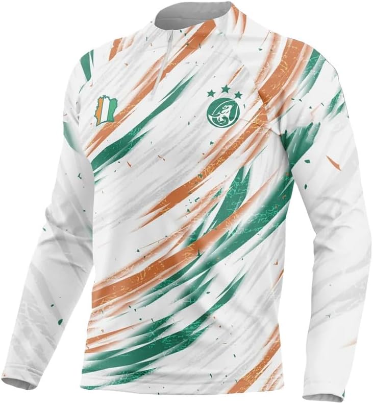 Maillot Côte D'Ivoire Football CI-32 Manches Longues