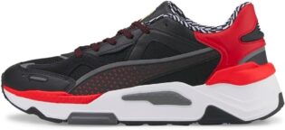 51Kvm9fakjL._AC_SL1500_.jpg PUMA Baskets Noires/Rouges Homme Ferrari RS