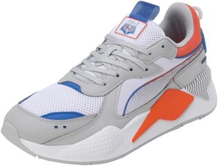 51S7N8n0pQL._AC_SL1200_.jpg PUMA Baskets Noir/Blanc Homme RS x 3D 390025