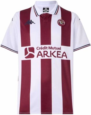 Maillot Kombat Away UBB Blanc/Bordeaux Homme
