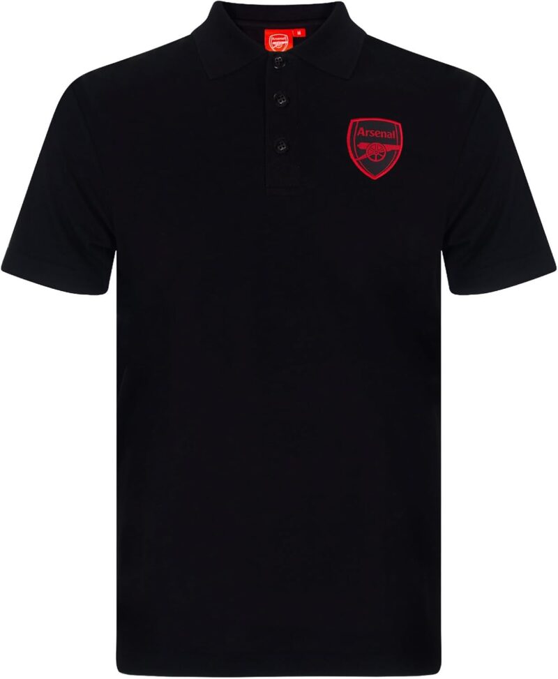Arsenal FC Officiel - Polo de Football pour Homme - avec Blason