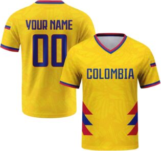 Personnalisable Maillot de Football rétro avec nom et numéro, Tenue d'équipe Street Mixte Homme et Femme, Uniforme Sport pour Supporters de Football internationaux