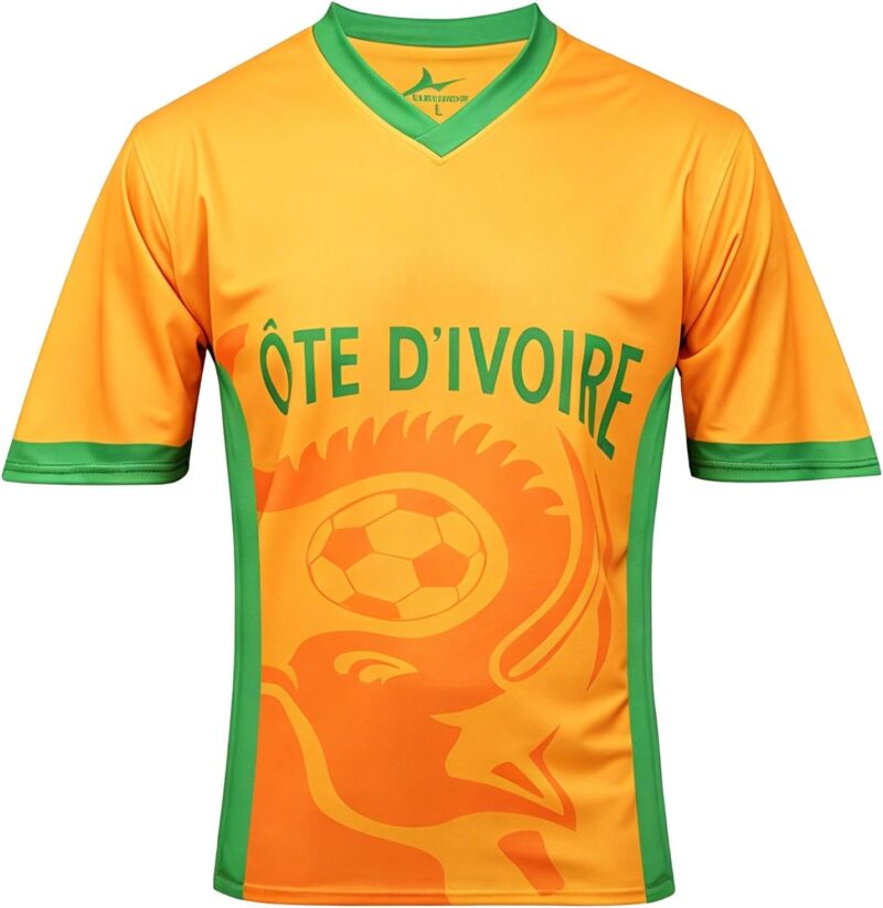 2026 Coupe de Football T-Shirts Fans 48 équipes Nationales Sport Casual Drapeau National Impression Jersey Maillot Homme Femme Formation Respirant Séchage Rapide T Shirt
