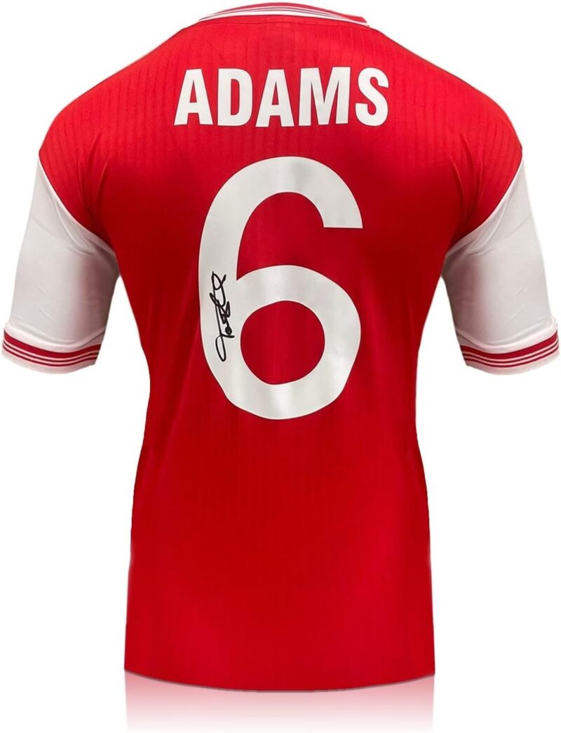 Maillot Arsenal 1985 signé par Tony Adams