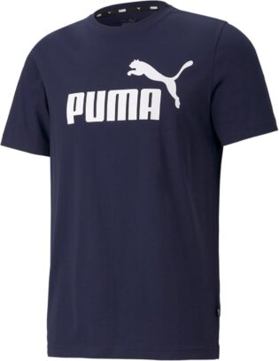 61J8e6uLfiL._AC_SL1500_.jpg Puma Ess Logo Tee T-Shirt Homme (Lot de 1)