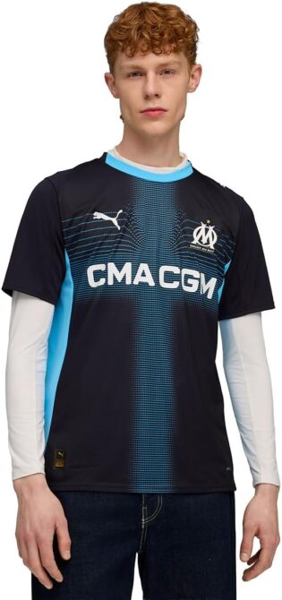 61LoaMUfw6L._AC_SL1200_.jpg PUMA Olympique Marseille Replica Maillot Away Homme