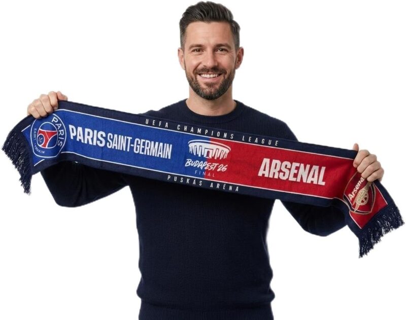 PSG Echarpe PARIS SAINT GERMAIN/ARSENAL - Finale 2026 - Collection officielle