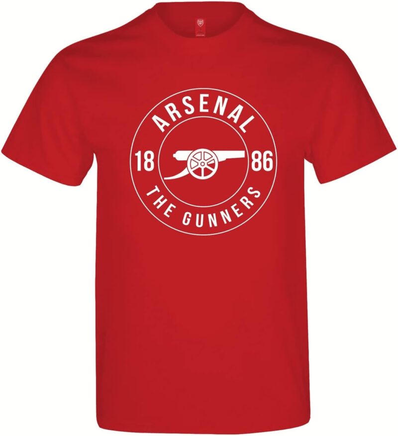 Arsenal FC Arsenal Gunners T-Shirt Unisexe pour Adulte