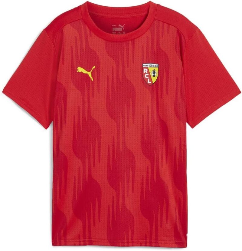 PUMA RC Lens Maillot Prematch Rouge Junior 24/25