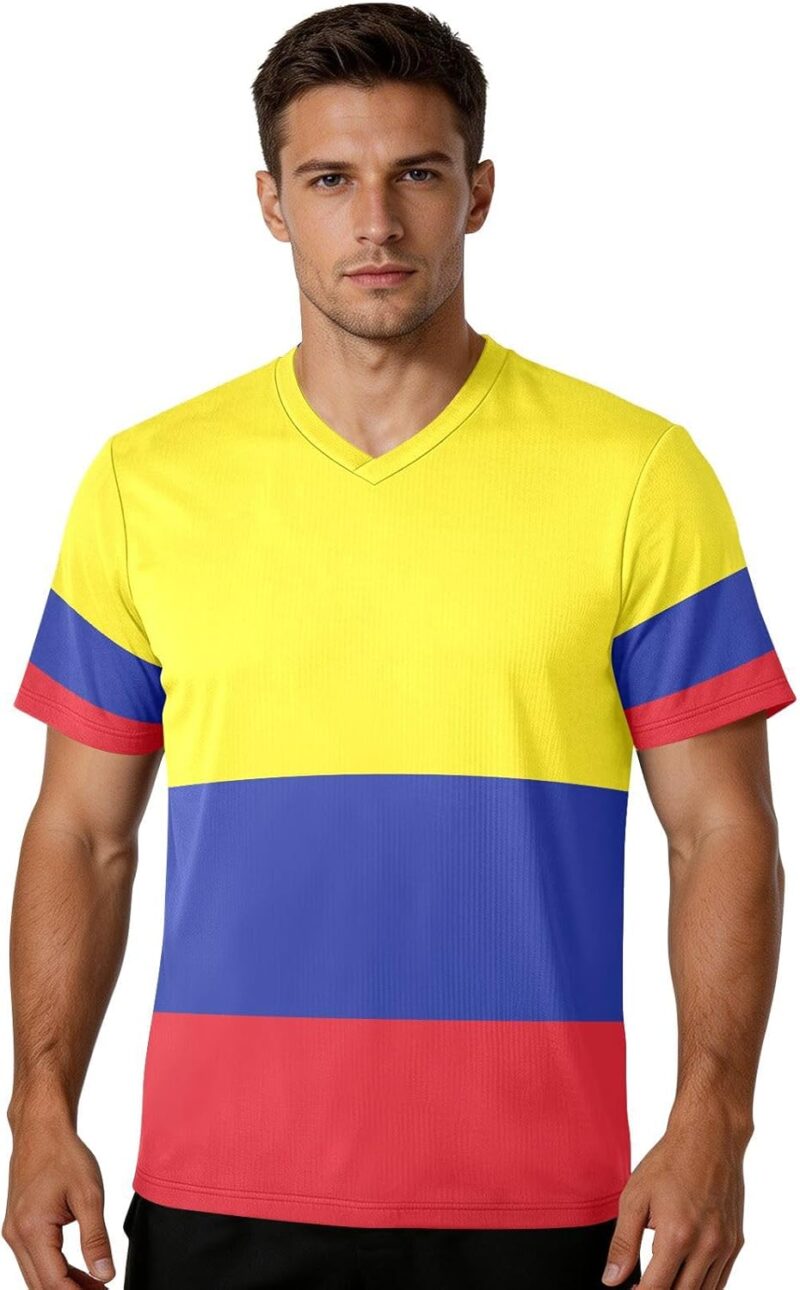 Maillot de football en tissu extensible pour fans de sport, coupe classique, évacuation de l'humidité, pour toutes les morphologies