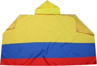 61WzNLoQEjL._AC_SL1500_.jpg AZ FLAG Drapeau Colombie 150x90 cm - Cape Drapeau Colombien 100% Polyester Avec Manches Intégrées - Body Flag 80g