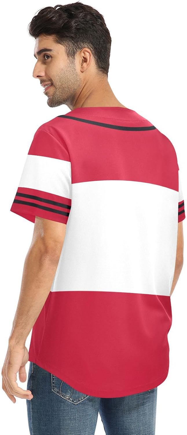 Maillot de baseball personnalisable pour homme/femme, respirant, coupe classique pour la maison, l'extérieur, les voyages - Image 2