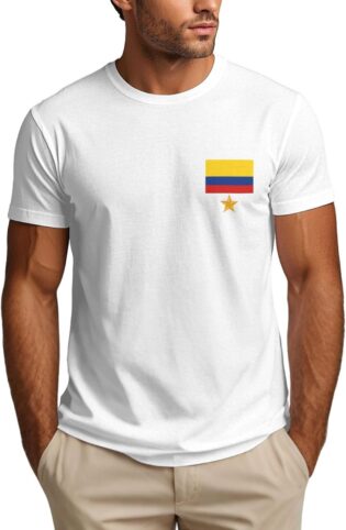 Maillot Colombie 2026 1 étoile - T-Shirts de Supporters de Football colombiens