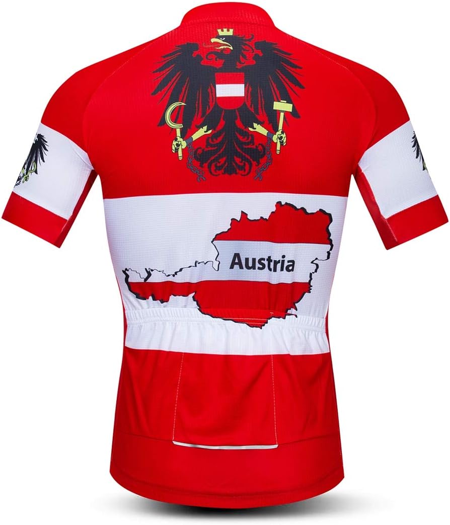 weimostar Cyclisme Jersey Hommes Vélo Vêtements Vélo Jersey Haut Chemises Route VTT Jersey Manches Courtes Été - Image 3