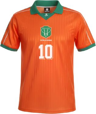 MAMUN Maillot de football rétro Côte d'Ivoire