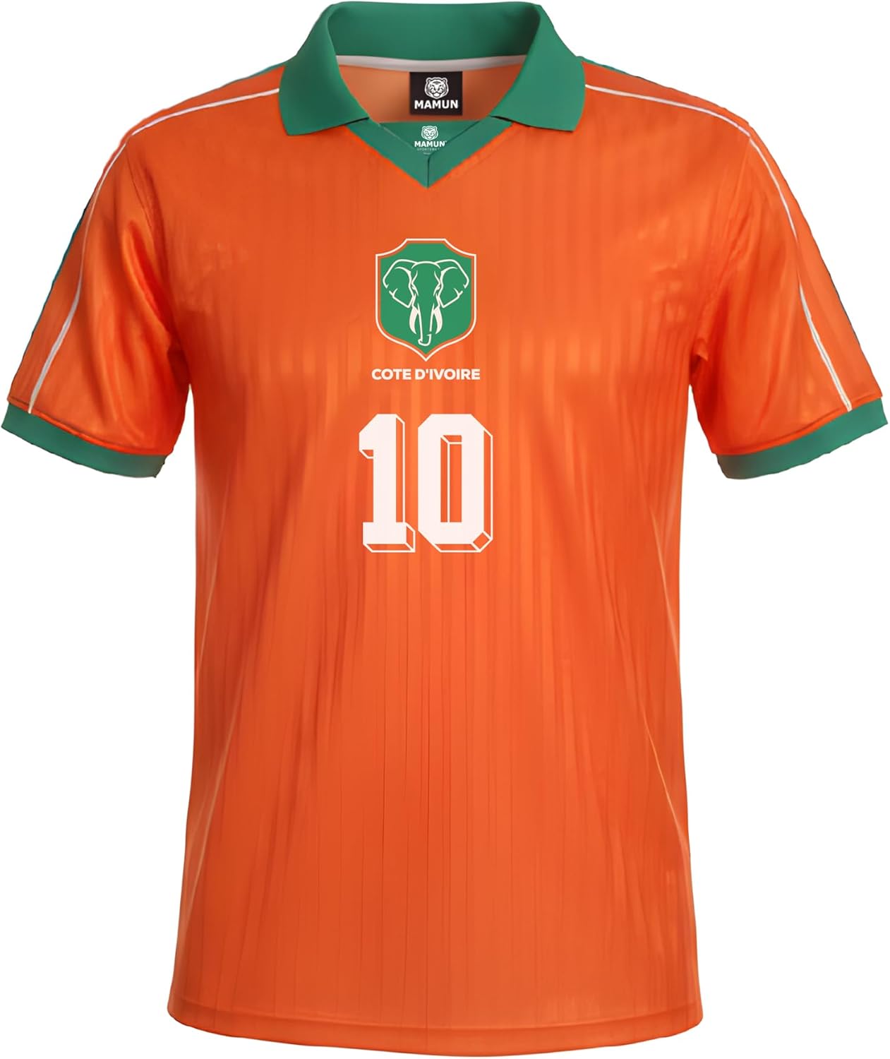 MAMUN Maillot de football rétro Côte d'Ivoire