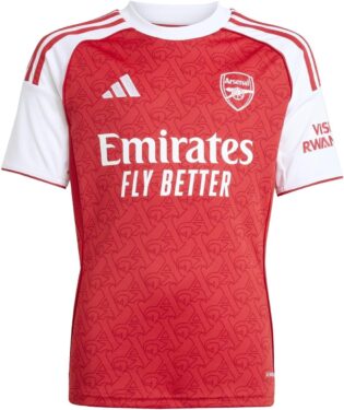71Kh9Fi7pdL._AC_SL1425_.jpg adidas Kids' Maillot Domicile Arsenal 25/26,