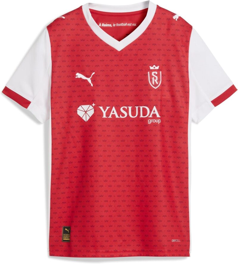 PUMA Maillot Home 25/26 Stade de Reims Enfant et Adolescent