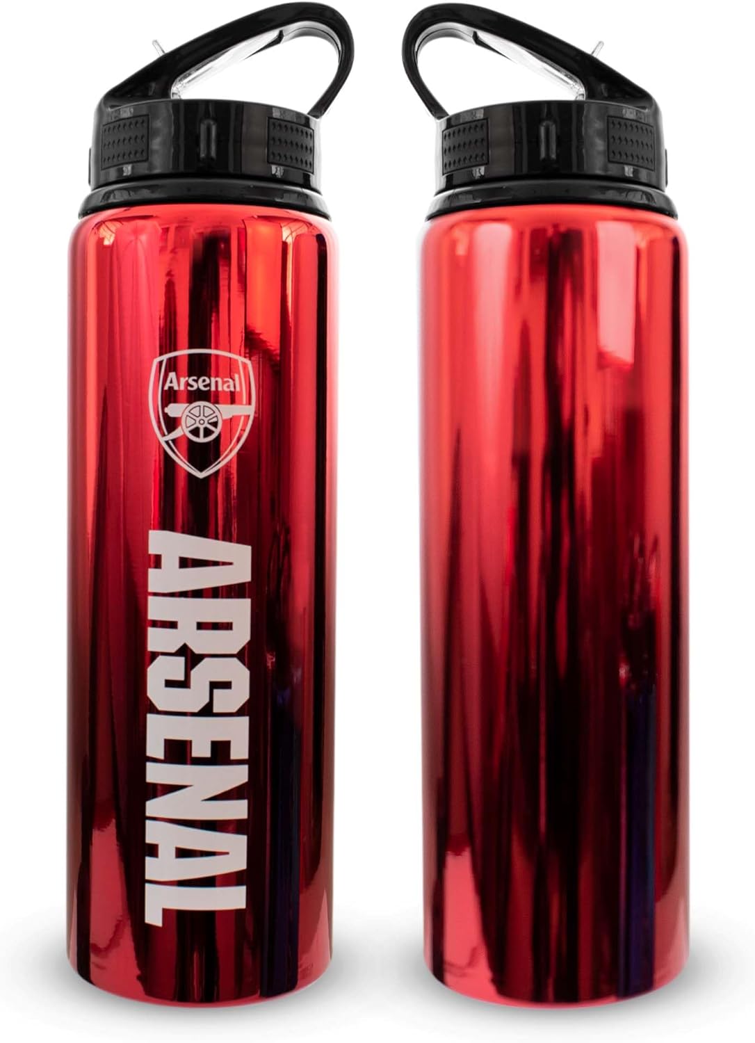 Hy-Pro Bouteille UV en Aluminium sous Licence Officielle F.C 750 ML | Paille Pliable intégrée, Finition néochrome, étanche, légère - Image 4