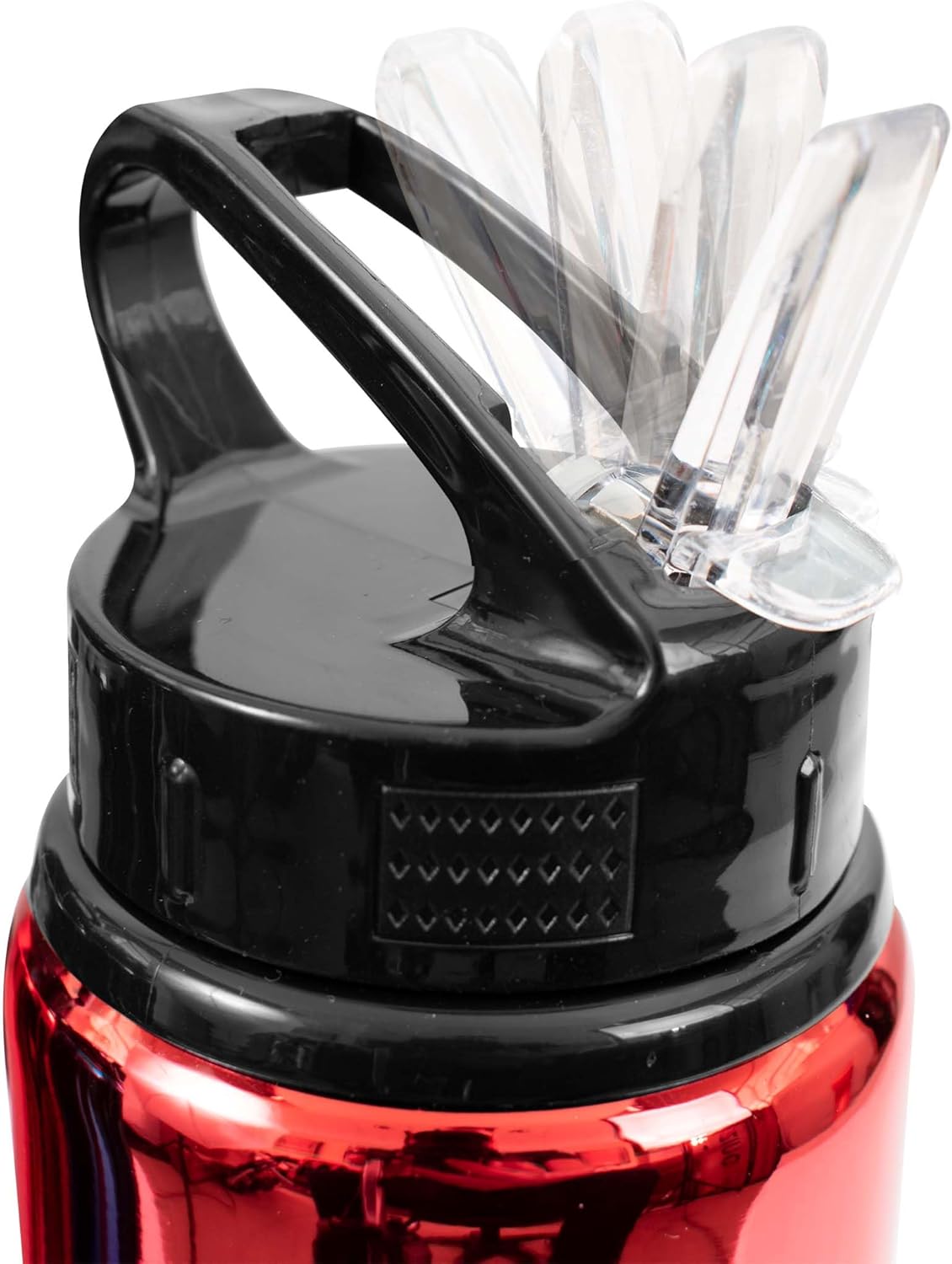 Hy-Pro Bouteille UV en Aluminium sous Licence Officielle F.C 750 ML | Paille Pliable intégrée, Finition néochrome, étanche, légère - Image 2