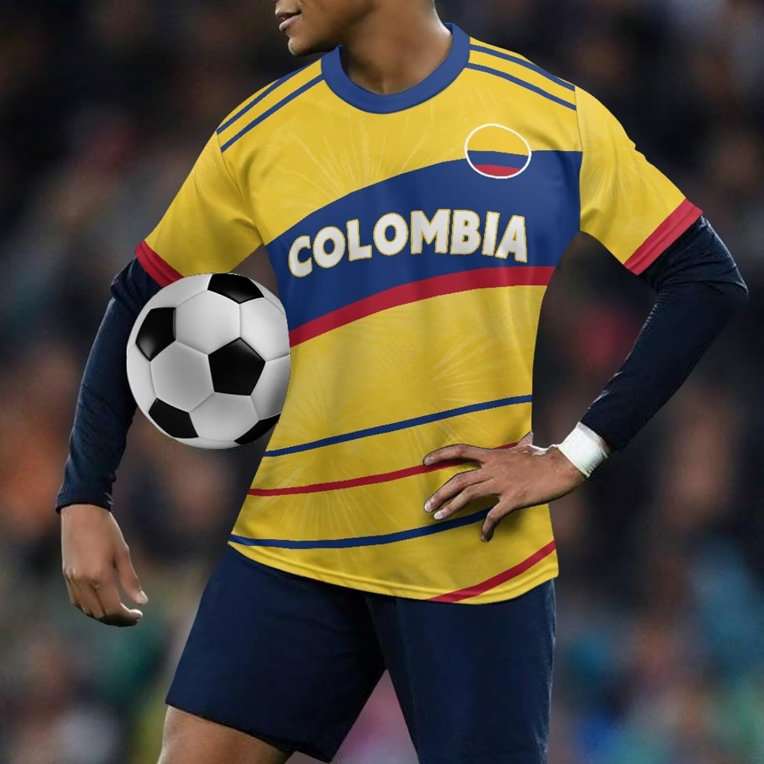 Maillots de football d'été à manches courtes pour hommes, maillots de football jeunes, maillots de sport à séchage rapide, tailles S à 4XL - Image 3